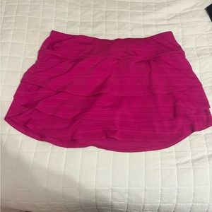 Magenta Athletic Skort